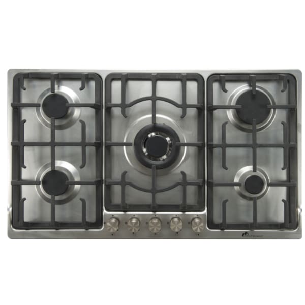 Plaque MONTBLANC Encastrable 5 Feux 60 cm - Inox (PCXT90/5) Plaque MONTBLANC Encastrable 5 Feux 60 cm - Inox (PCXT90/5)